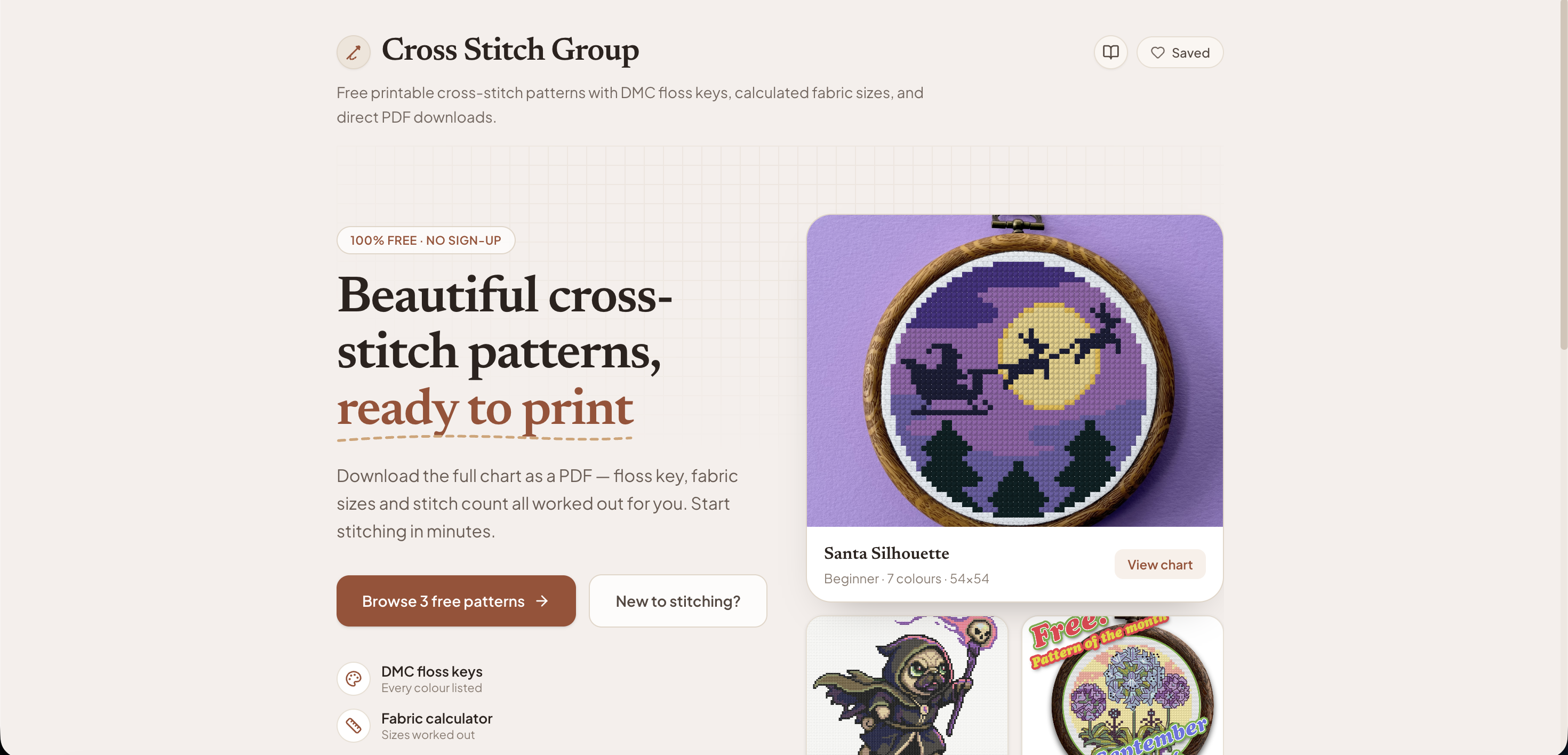Cross Stitch Group